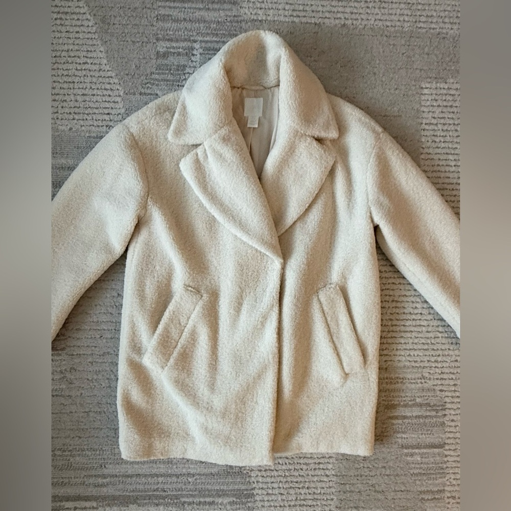 Oversized Women’s Sherpa Winter Coat Small